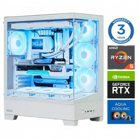 INTOP AQUA Ryzen 5 9600X 32GB DDR5 1TB SSD M.2 NVME+2TB RTX5050 8GB no-OS