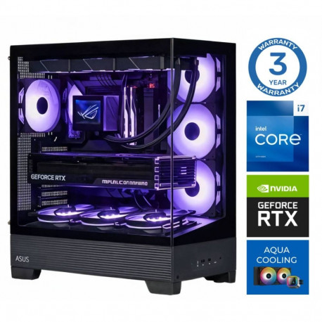 INTOP AQUA i7-14700F 16GB DDR5 1TB SSD M.2 NVME RTX5050 8GB no-OS