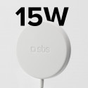 SBS wireless charger Magsafe 15W, white