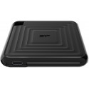 Silicon Power väline SSD 1TB PC60 USB-C, must