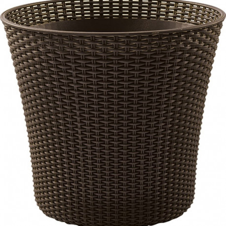 Lillepotiümbris CONIC PLANTER 56L, pruun