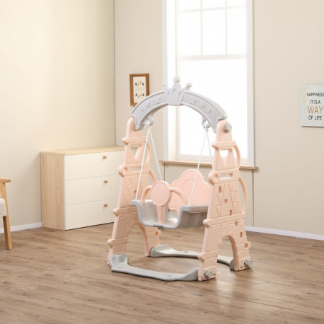 Swing Sofia, pink-grey