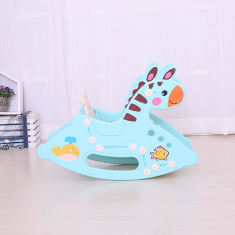 Rocking horse Pony 2 in 1, blue