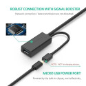 Kaablipikendus USB3.0 10m microUSB pesaga välise toite jaoks US175 UGREEN