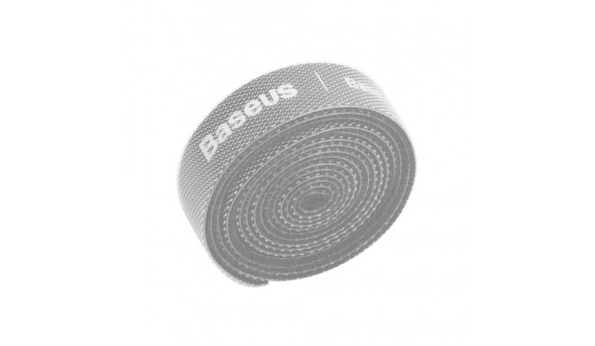 Kaablikinnitus takjapael "Velcr", 3m, hall, BASEUS