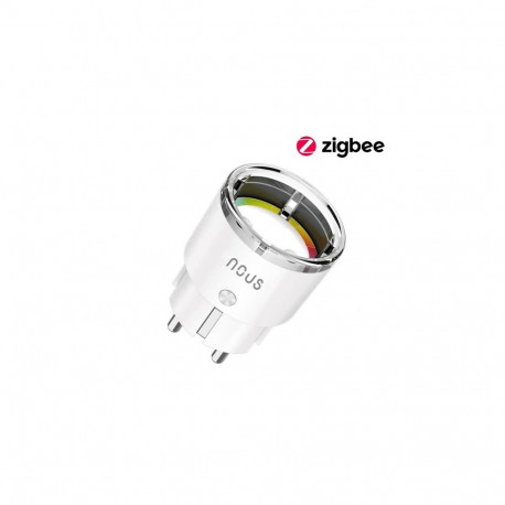 Smart ZigBee Socket NOUS A1, 10A with energy meter, TUYA / Smart Life