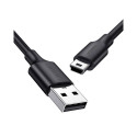Cable USB - miniUSB 2m black US132 UGREEN