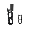 Desktop Fast Charger GaN3 Pro 100W 2xUSB + 2xUSB-C QC4+ PD3.0 with USB-C 1.5m Cable, Black