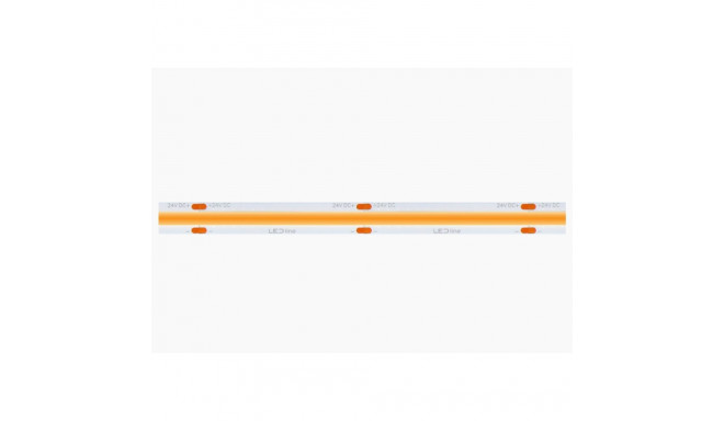 LED strip 24Vdc, 18W/m, COB 480LED/m, 1440lm, warm white 2700K, IP20, 180°, LED LINE