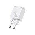 Seina kiirlaadija 20W USB + USB-C QC3.0 PD3.0, valge