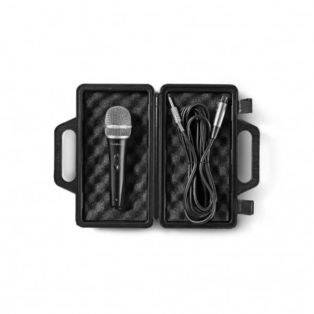 Unidirectional Dynamic Microphone with 6.35mm & XLR Cable 5m