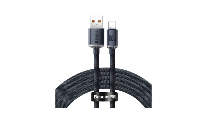 Cable USB A plug - USB C plug 1.2m PD2.0 100W (do not compatible with iPhone 15) 20V 5A QC3.0 Crysta