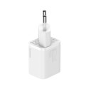 Seina kiirlaadija Super Si 20W USB-C QC3.0 PD, valge