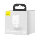 Seina kiirlaadija Super Si 20W USB-C QC3.0 PD, valge