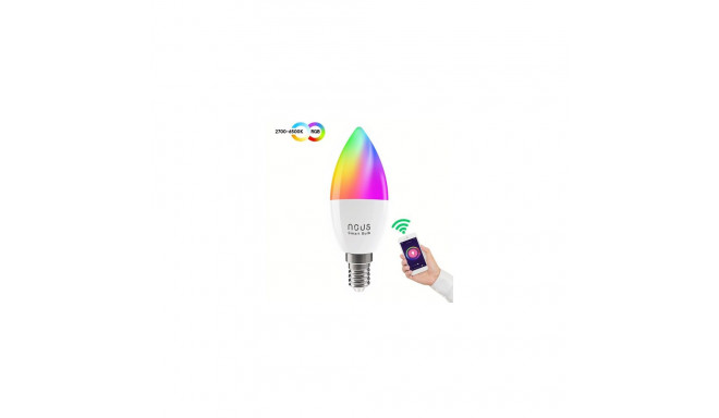 NOUS P4 Smart WIFI Bulb RGB E14, TUYA / Smart Life