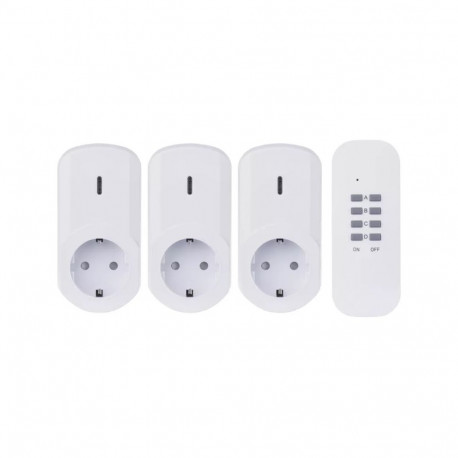 Remote Controlled Sockets SCHUKO, EMOS