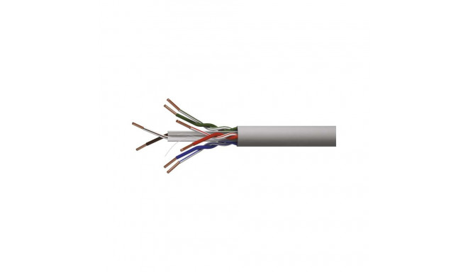 Cable UTP CAT6 4x2x0.55mm, solid copper, PVC Eca