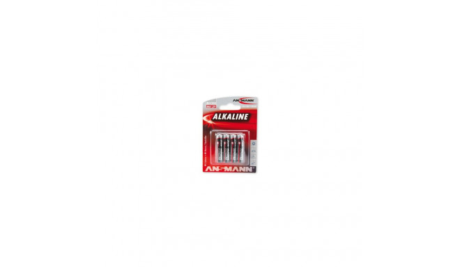 Leelispatarei R3 (AAA) 1.5V ANSMANN (4tk komplektis)