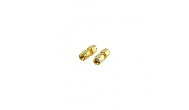 Adaptor reverse polarity SMA male - SMA male