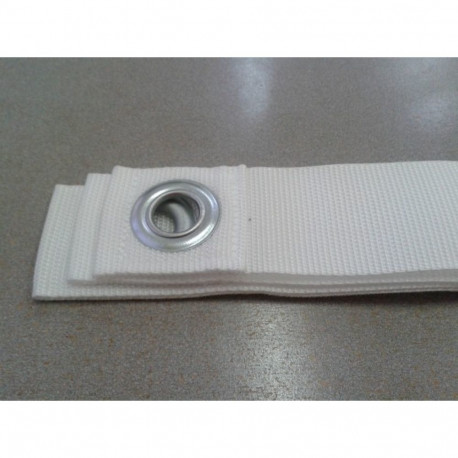 Center tape for tennis net POKORNY Econom 0,05x1,08m with stretching screw