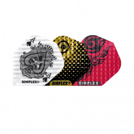 Darts flights HARROWS DIMPLEX 3pcs