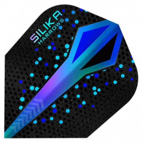 Darts flights HARROWS SILIKA COLOURSHIFT No.6, 3pcs