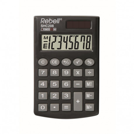 Calculator pocket Rebell SHC208