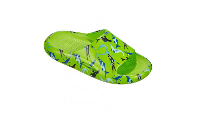 Slippers for kids OCEAN DINOS 8 size 28/29 green