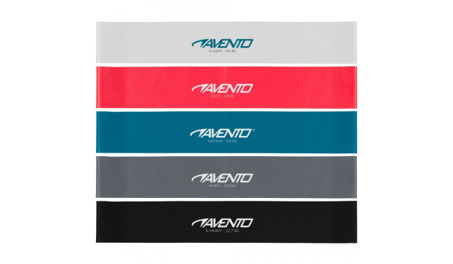 Latex mini band set AVENTO 42SA 5pcs.