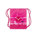 Drawstring bag BECO SEALIFE 96067 4 pink