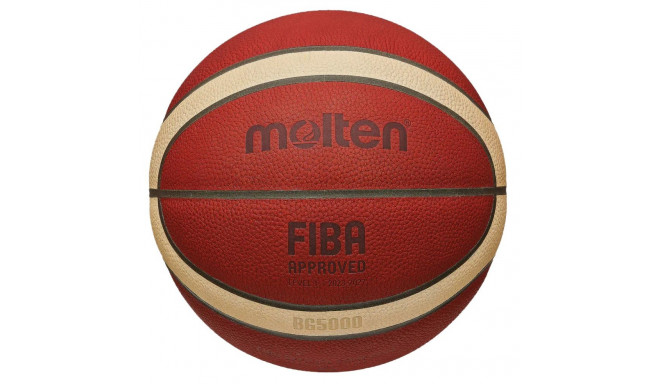 Basketball ball competition MOLTEN B7G5000 FIBA premium leather size 7