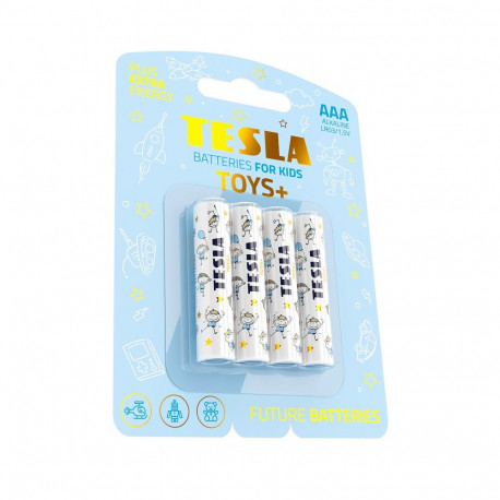 TESLA Batteries AAA Toys Boys  LR03/1.5V 4pcs