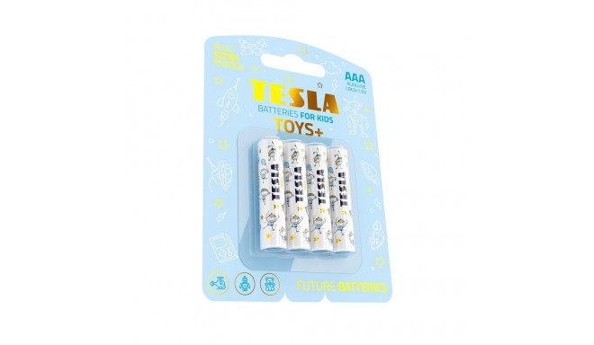 TESLA Batteries AAA Toys Boys  LR03/1.5V 4pcs