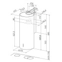 Faber õhupuhasti Cylindra Plus BK Matt A37 Faber õhupuhasti Cylindra Plus BK Matt A37