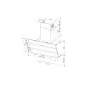 Faber õhupuhasti Steelmax EV8 LED WH/X A55