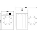 Whirlpool front-loading washing machine WRBSB 6249 S EU