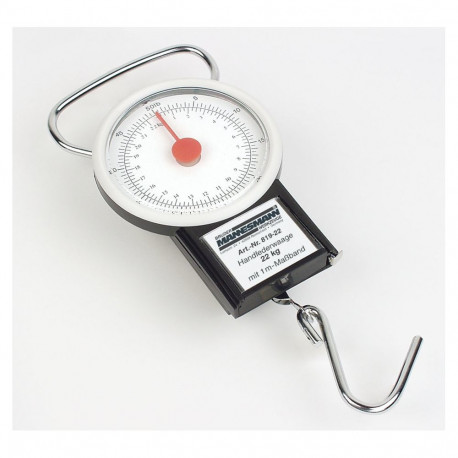 Vedrukaal 22kg+mõõdulint 1m
