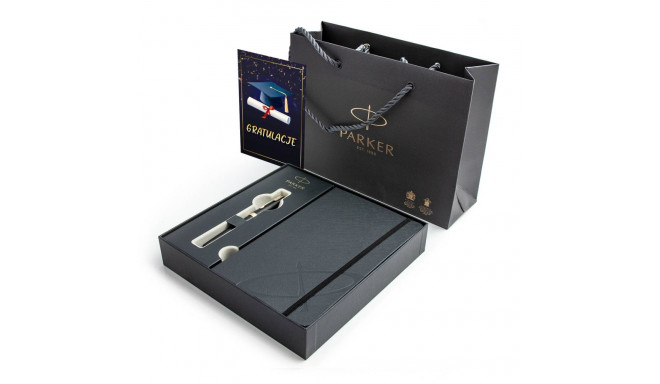 Parker Sonneti pliiatsikomplekt, karp märkmikuga, Lõpukingitus