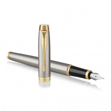 Täitepliiats Parker IM Brushed Metal GT (F) - 1931649