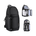 Camera Backpack - K&F Concept Beta Messenger 10L, Adjustable Strap, Black