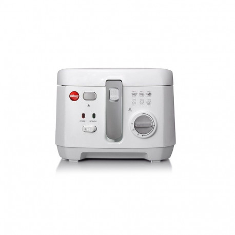 Deep Fryer - ELDOM FR18 2.5L 1800W Adjustable Thermostat Grey, White