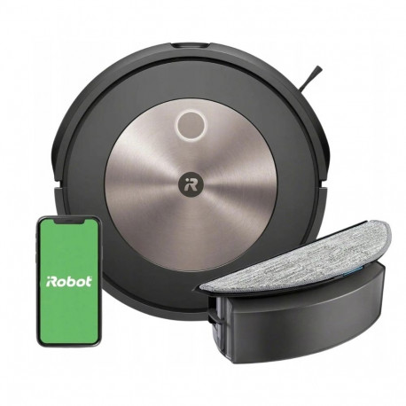 Cleaning Robot - iRobot Roomba Combo j5 Wet Mopping Black