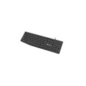 Wired Keyboard - Natec Nautilus Us Slim Keyboard