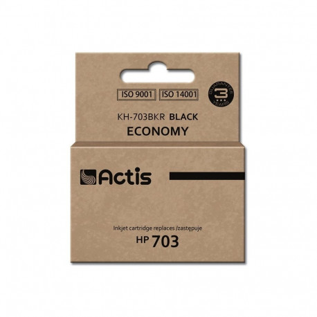 Ink Cartridge - Actis Kh-703bkr Black 15ml