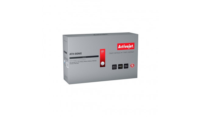 Toner Cartridge - Activejet ATH-80NX Compatible HP 80X CF280X Black