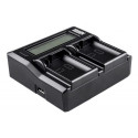 Two-part charger Newell DC-LCD for NP-FP, NP-FH, NP-FV series batteries