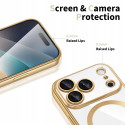 Tech-Protect case Apple iPhone 17 Pro MagFlex MagSafe, golden/transparent 