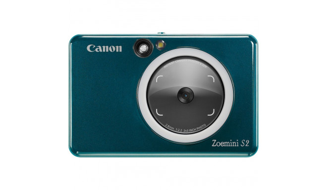 Canon Zoemini S2 (Teal) + Canon Zink Photo Paper (10 sheets)