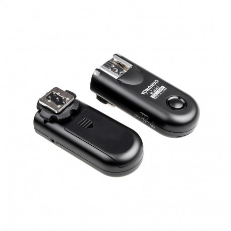 A set of two Yongnuo RF603C II flash triggers with a C3 for Canon cable