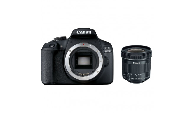 Canon EOS 2000D + EF-S 10-18mm IS STM